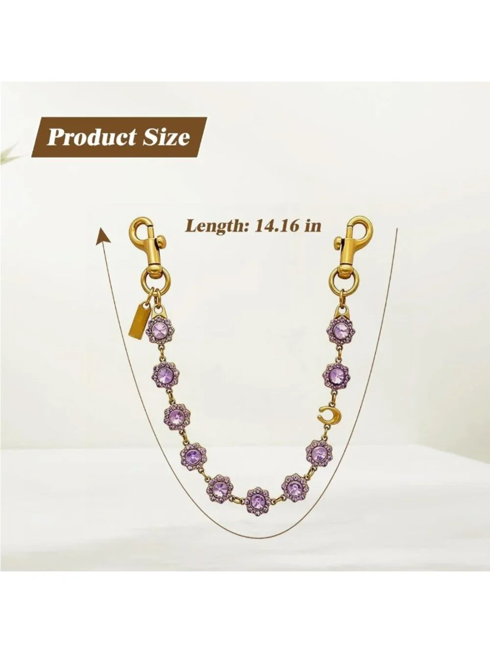 Stylish Bag Charm for Women | Trendy Purse Accessory for Handbags & Backpacks